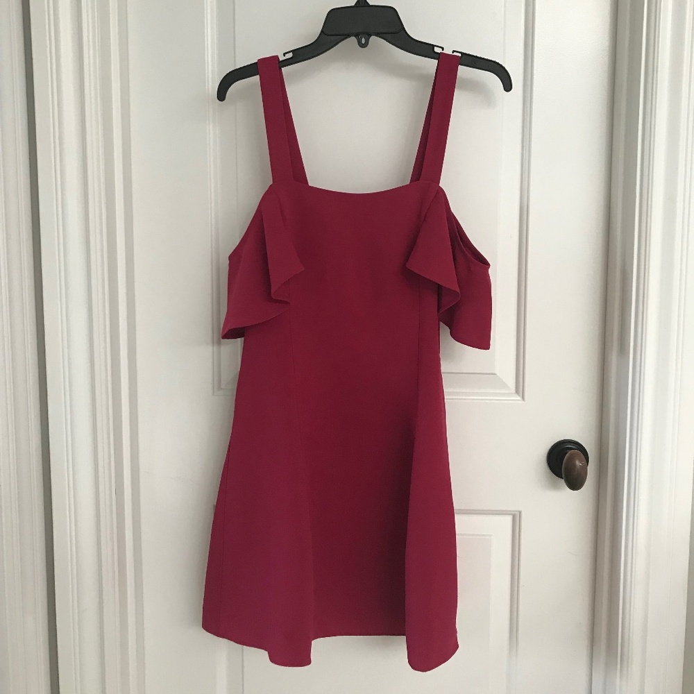 Likely Off-the-Shoulder Fit and Flare Dress